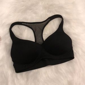 Pink yoga sports bra size S